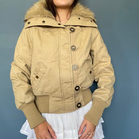 Vintage beige Blendshe Jacket - womens small