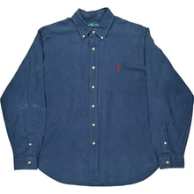  Ralph Lauren Classic Fit Shirt - XL - Blue Cotton