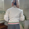 Vintage white Italia Puma Zip Up - womens small