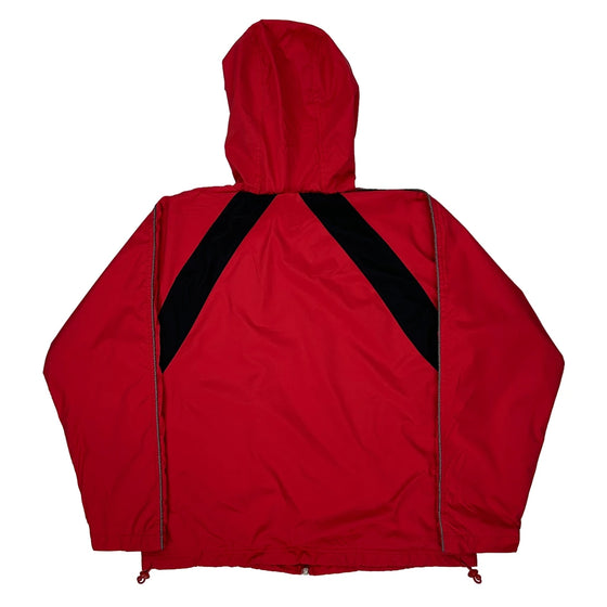 Reebok Windbreaker - Medium Red Polyester