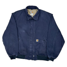  Carhartt Jacket - XL Blue Cotton Blend