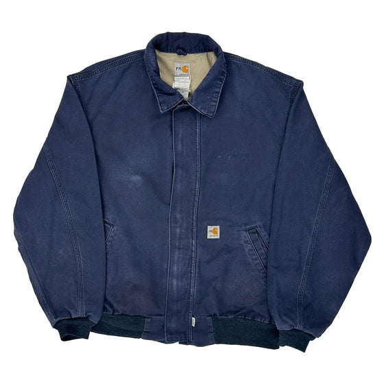 Carhartt Jacket - XL Blue Cotton Blend