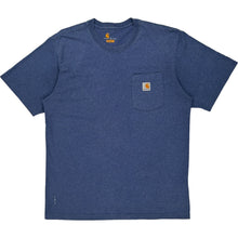  Carhartt Original Fit Pocket T-Shirt - Large - Blue Cotton Polyester