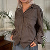 Vintage brown Jean Paul Gaultier Shirt - womens large