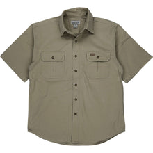  Carhartt Short Sleeve Shirt - Medium - Beige Cotton