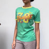 Vintage green Brazil Puma T-Shirt - womens large