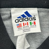 Adidas Logo Adidas Graphic Sweatshirt - Large Black Polyester