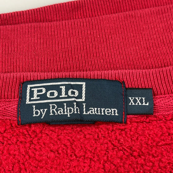 Ralph Lauren Sweatshirt - 2XL Red Cotton