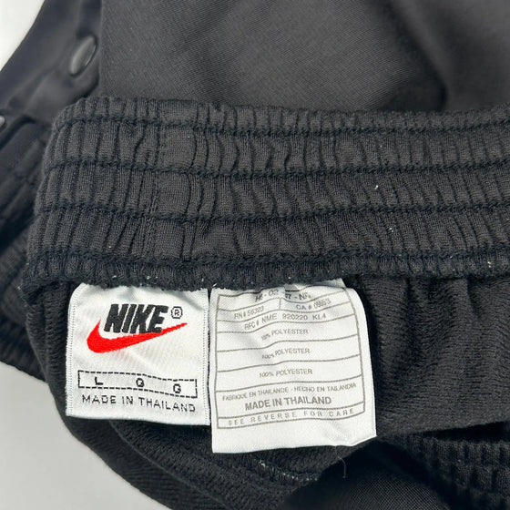 Nike Tracksuit - Large Black Polyester