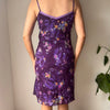 Vintage purple Motivi Midi Dress - womens small