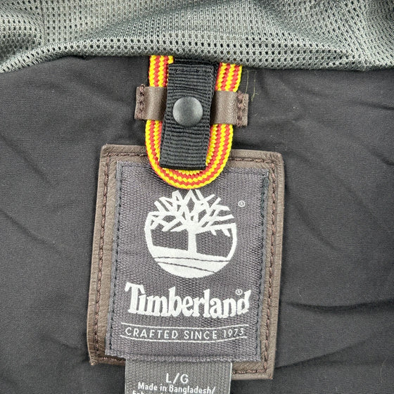 Timberland Jacket - Large Black Polyester Blend