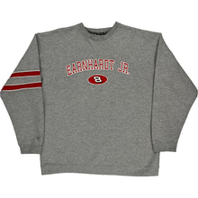  Chase Authentics Earnhardt JR Sweatshirt - Large - Grey Cotton Blend