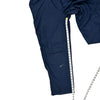 Nike Track Pants - Large - Navy Polyester