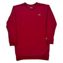  Dress Style Tommy Jeans Jumper - Small Red Cotton Blend