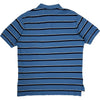 Polo Ralph Lauren Striped Polo Shirt - Large - Blue Cotton