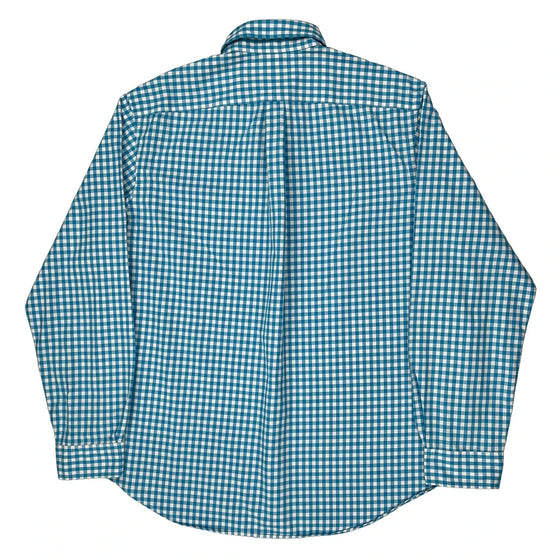 Ralph Lauren Checked Shirt - XL Blue Cotton