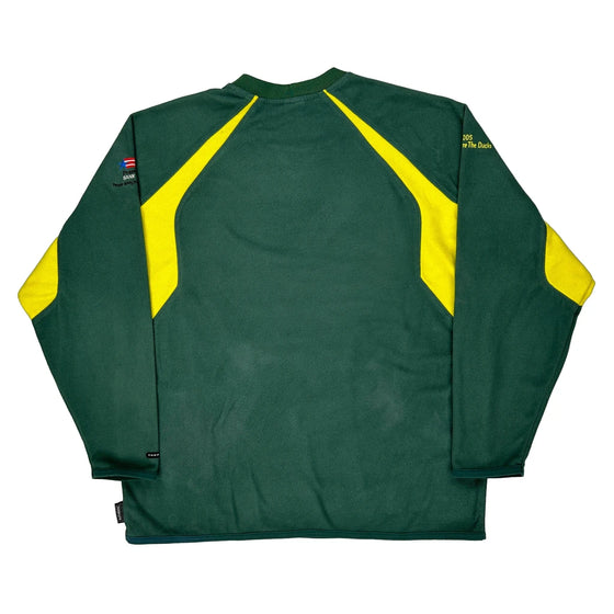 Oregon Ducks Nike Fleece - XL Green Polyester