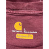 Carhartt Original Fit T-Shirt - Large - Red Cotton