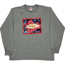  Supreme Graphic Sweatshirt - Medium - Grey Cotton Blend