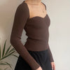 Vintage brown Miss Sixty Long Sleeve Top - womens x-small