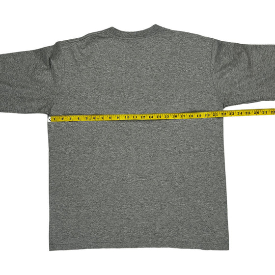 Supreme Graphic Sweatshirt - Medium - Grey Cotton Blend