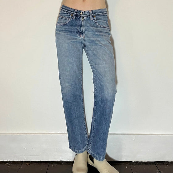 Vintage blue Dolce & Gabbana Jeans - womens 26" waist