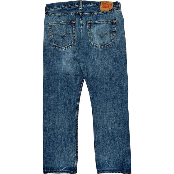 Levi's 501 Distressed Jeans - 34W 30L - Blue Cotton