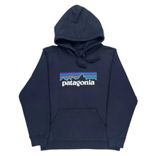  Patagonia Graphic Hoodie - Medium Navy Polyester Blend