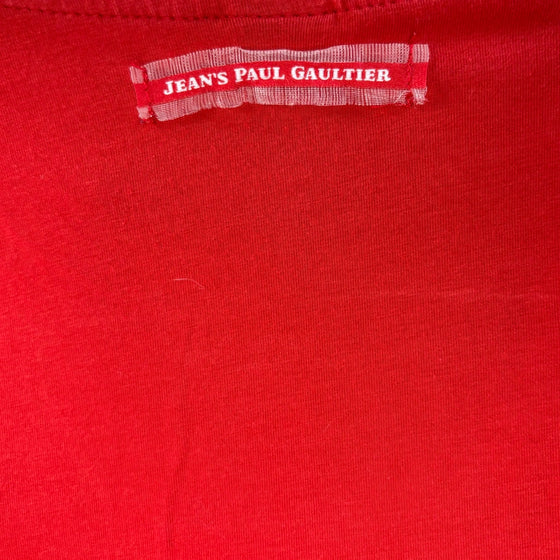 Vintage red Jean Paul Gaultier T-Shirt - womens small