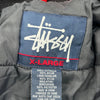 Stussy Oversized Jacket - XL Black Nylon