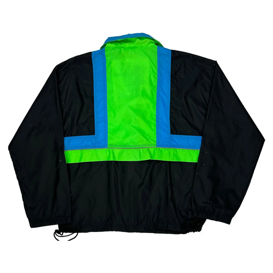 Reebok Jacket - Medium Black Nylon