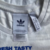 Vintage white Adidas T-Shirt - womens x-small