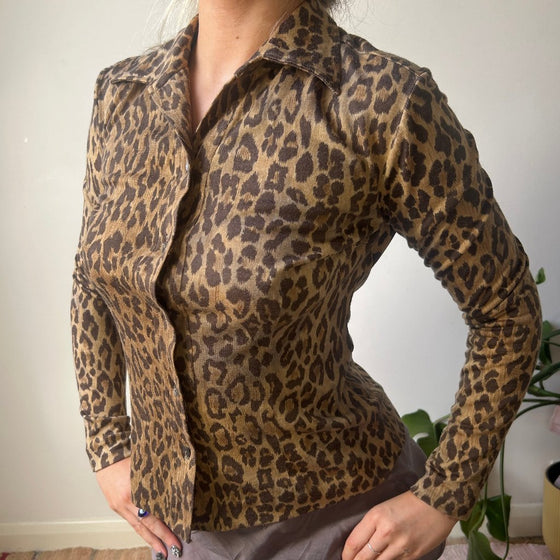 Vintage brown Dolce & Gabbana Shirt - womens medium