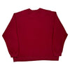 Starter Sweatshirt - XL Red Cotton Blend