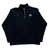 Mizzou Nike 1/4 Zip - XL Black Cotton Blend