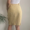 Vintage yellow Dolce & Gabbana Mini Skirt - womens 28" waist