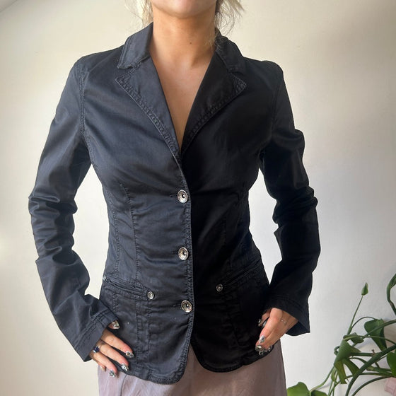 Vintage black Liu Jo Jacket - womens small