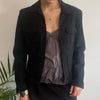 Vintage black Kittisho Jacket - womens small