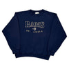 St. Louis Rams Logo Athletics Graphic Sweatshirt - Small Navy Cotton Blend