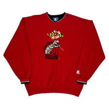  Maryland Terrapins Starter College Sweatshirt - XL Red Polyester Blend