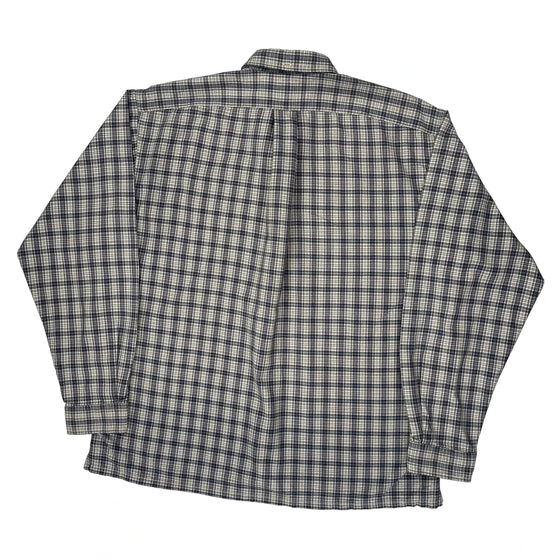 Greggor Ralph Lauren Checked Shirt - Large Multicoloured Cotton