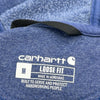 Carhartt Oversized Hoodie - Medium Blue Cotton Blend