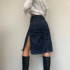 Vintage blue Diesel Denim Skirt - womens 29" waist