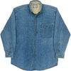 Lee Denim Shirt - Medium - Blue Cotton