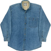  Lee Denim Shirt - Medium - Blue Cotton