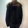 Vintage black Exto Suede Jacket - womens medium