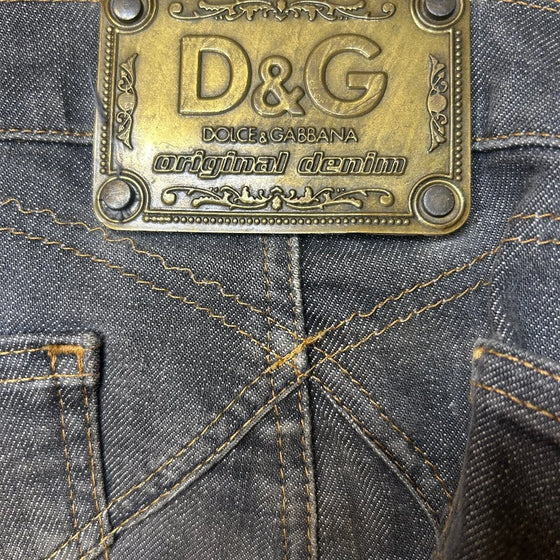 Vintage grey Dolce & Gabbana Jeans - womens 34" waist