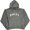 Oakley Graphic Hoodie - XL - Grey Cotton Blend