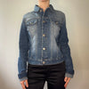 Vintage blue Diesel Denim Jacket - womens small