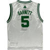 Age 14-16 Adidas Celtics Jersey - Large - White Polyester